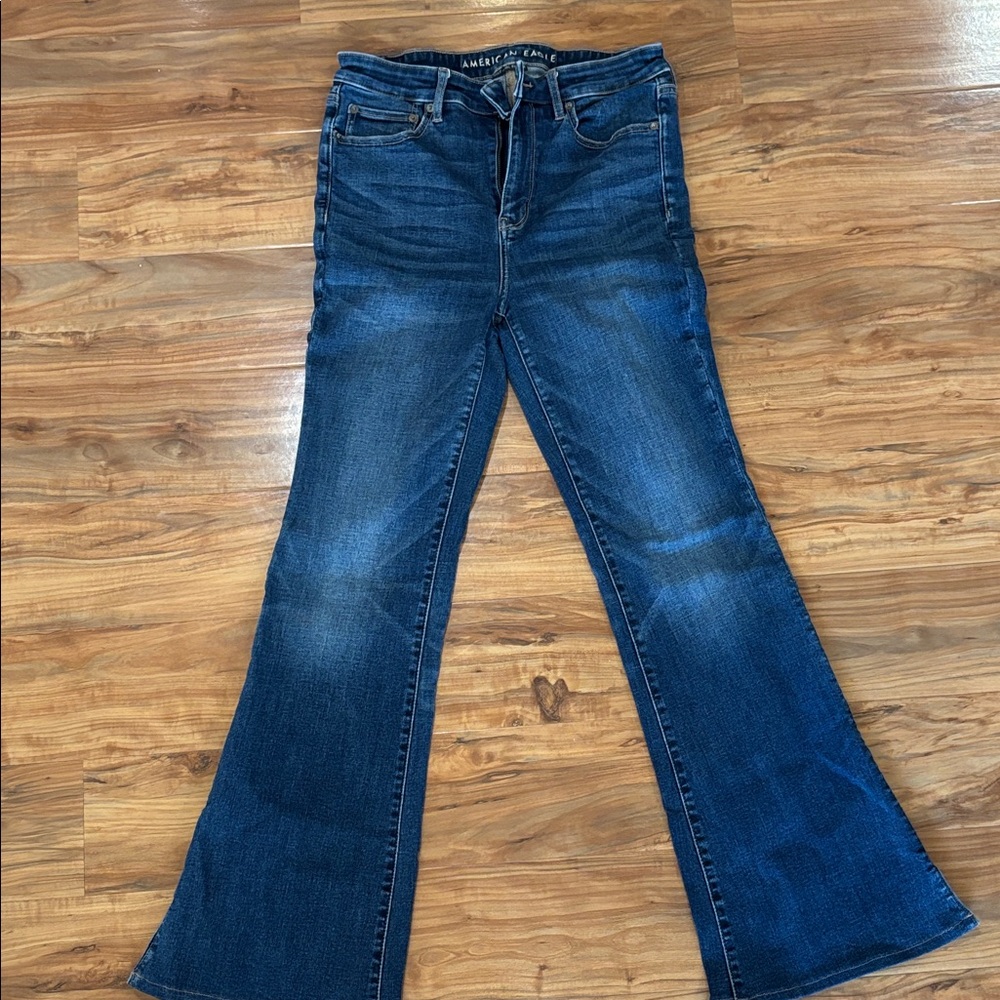 American Eagle Outfitters Indigo Flare Jeans